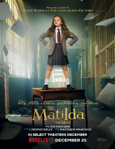 Roald Dahl: Nhạc kịch MatildaHình bìa