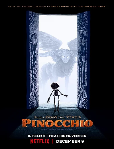 Pinocchio của Guillermo del ToroHình bìa