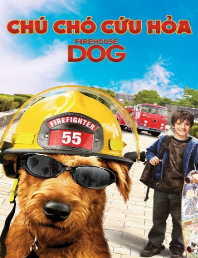 Chú chó cứu hỏaHình bìa
