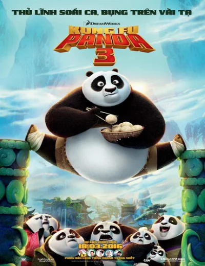 Kung Fu Panda 3Hình bìa