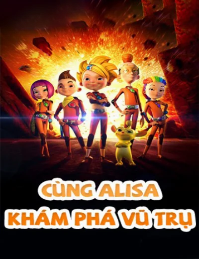 Cùng Alisa Khám Phá Vũ TrụHình bìa