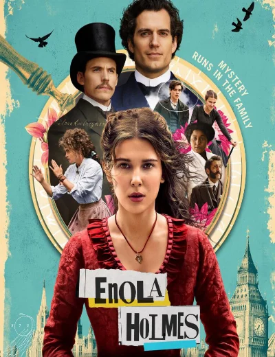 Nữ Thần Thám Enola Holmes 2Hình bìa