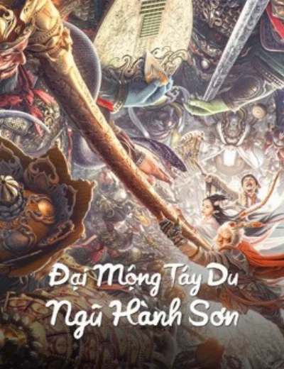 Đại Mộng Tây Du: Ngũ Hành SơnHình bìa