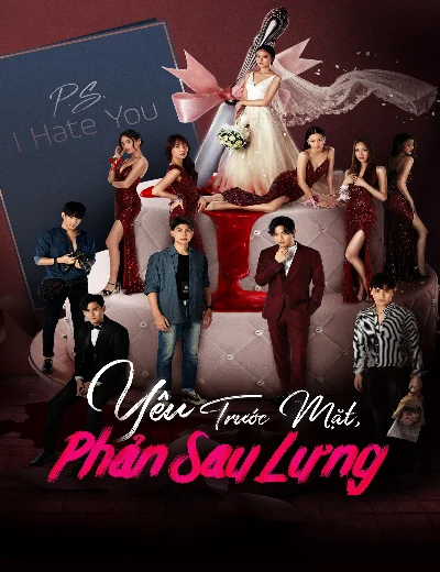 Yêu Trước Mặt, Phản Sau LưngHình bìa