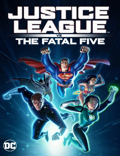 Liên Minh Công Lý Đối Đầu Fatal FiveHình bìa