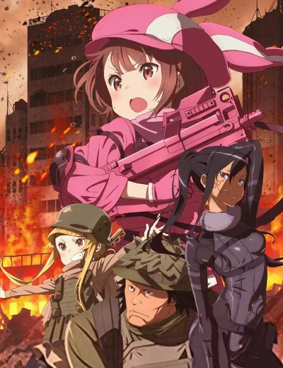 Đao Kiếm Thần Vực Gun Gale OnlineHình bìa