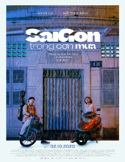 Sài Gòn trong cơn mưaHình bìa