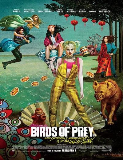 Birds of Prey: Cuộc lột xác huy hoàng của Harley QuinnHình bìa