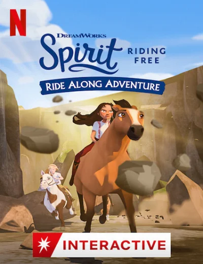 Chú ngựa Spirit: Tự do rong ruổi – Cuộc phiêu lưu trên lưng ngựaHình bìa