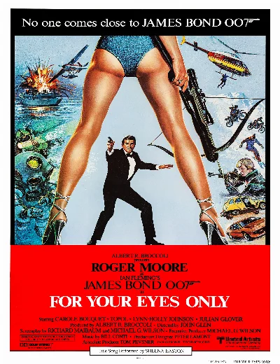 007: Riêng Cho Đôi Mắt EmHình bìa