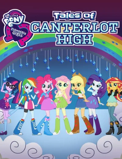 Những cô gái Equestria: Câu chuyện trường trung học CanterlotHình bìa