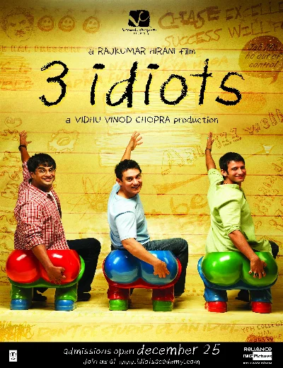 3 Chàng NgốcHình bìa