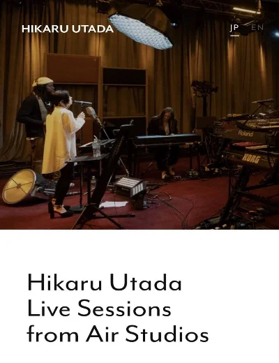 Utada Hikaru: Thu âm trực tiếp từ Air StudiosHình bìa