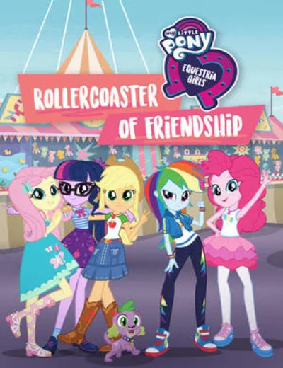 Những Cô Gái Equestria: Tàu Lượn Tình BạnHình bìa