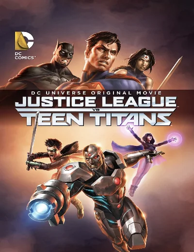 Liên Minh Công Lý Đấu Với Nhóm Teen TitansHình bìa