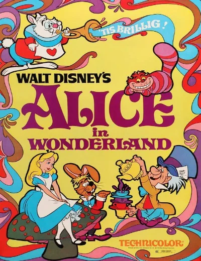 Alice Ở Xứ Sở Thần Tiên 1951Hình bìa