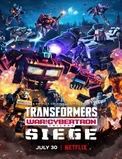 Transformers: Chiến tranh Cybertron - Cuộc vây hãmHình bìa