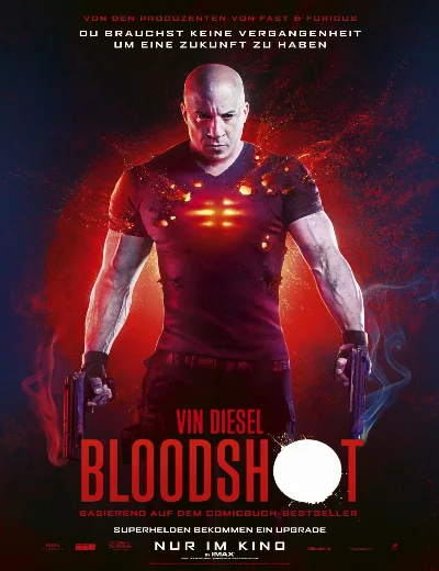 Siêu Anh Hùng BloodshotHình bìa