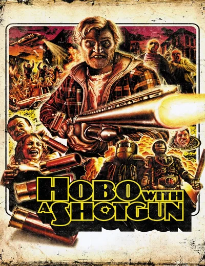Hobo with a ShotgunHình bìa