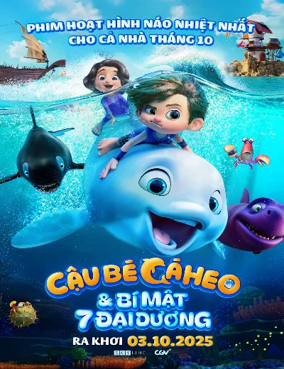 Cậu Bé Cá Heo: Bí Mật 7 Đại DươngHình bìa