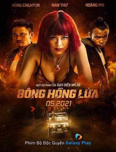 Bông Hồng LửaHình bìa