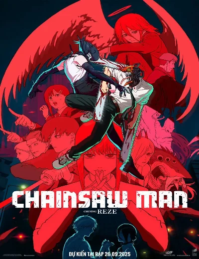 Chainsaw Man - The Movie: Chương RezeHình bìa
