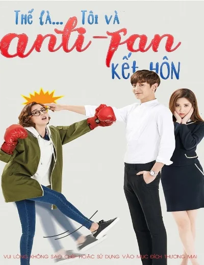 Thế là tôi và Anti-fan kết hônHình bìa