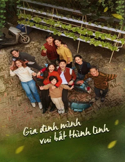 Gia đình mình vui bất thình lìnhHình bìa