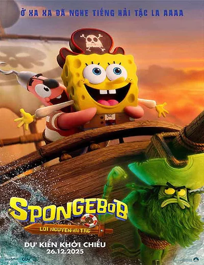 SpongeBob: Lời Nguyền Hải TặcHình bìa