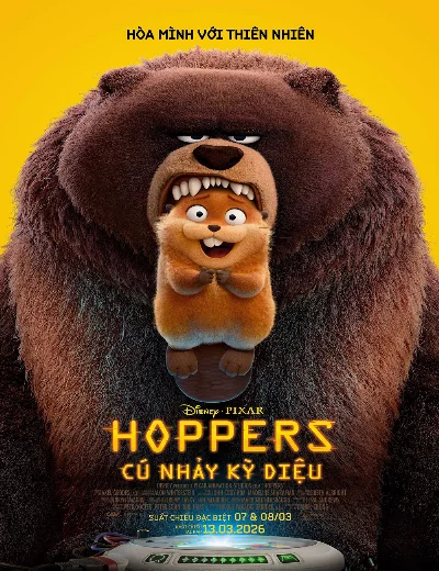 Hoppers: Cú Nhảy Kỳ DiệuHình bìa
